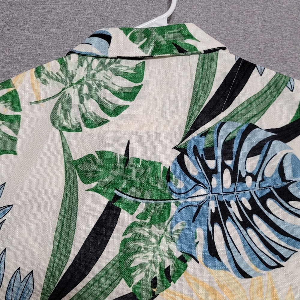MALIBU BEACH CLUB Hawaiian Shirt Mens Small Button Up Short Sleeve Casual - Picture 6 of 11